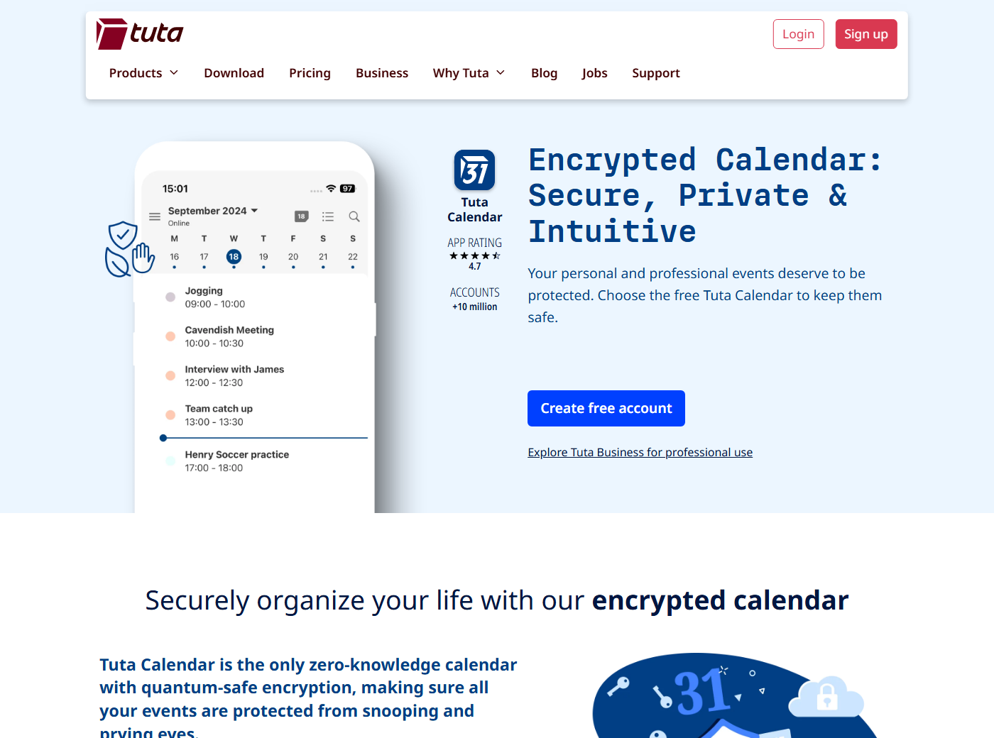 Tuta Calendar