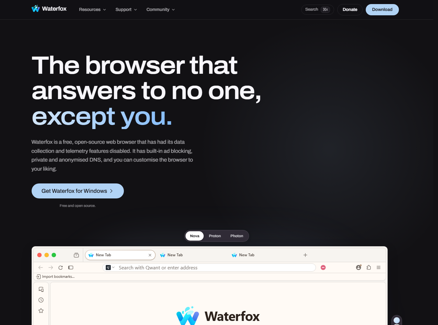 Waterfox